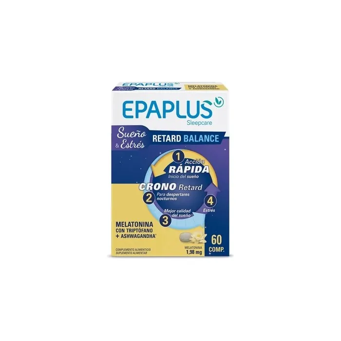 Epaplus Sleepcare Retard Balance Sleep And Stress 60 Tablets