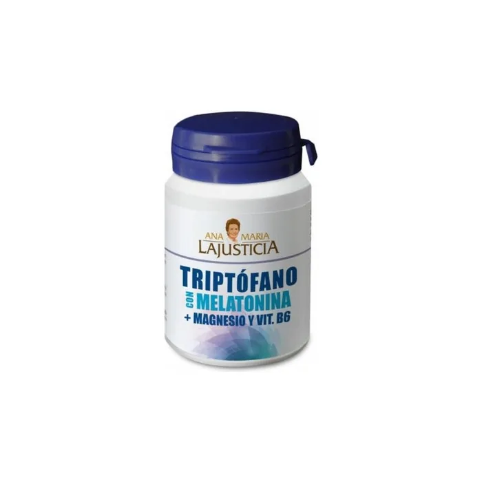 Tryptophan with Melatonin, Magnesium, and Vitamin B6 60 Tabs