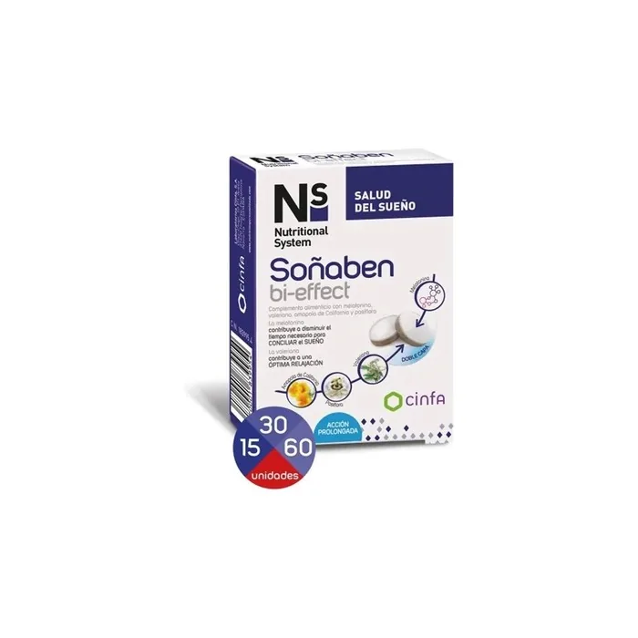 Ns Sonaben Bi-Effect 15 Tablets - Sleep Aid
