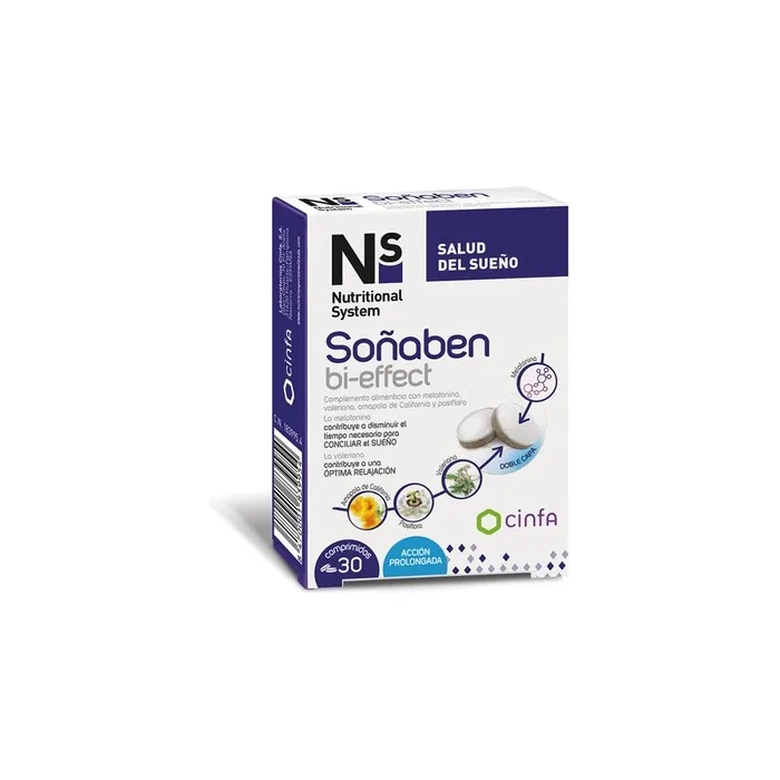 Ns Ns Sleepwell Dual Effect 30 Tablets Sleep Aid