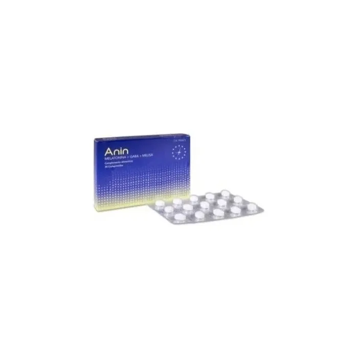 Anotafarm Anin Melaton Gaba Melisa 30 Tablets - Sleep Aid Supplement
