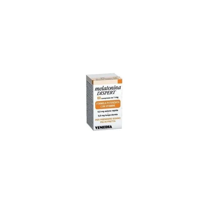 Vemedia Dispert Melatonin 1 Mg 60 Tablets