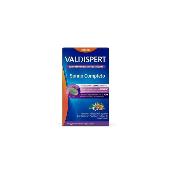 Vemedia Pharma Valdispert Sonno Completo Mood & Sleep Supplement 30 Tablets