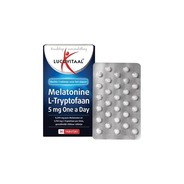 Lucovitaal Melatonin 0299 Mg Ltryptophan