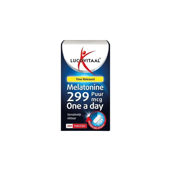 Lucovitaal Melatonin 0.299 Mg Time Released - Sleep Aid Supplement