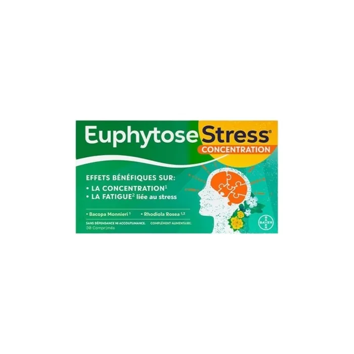 Bayer Euphytose Stress 30 Tablets