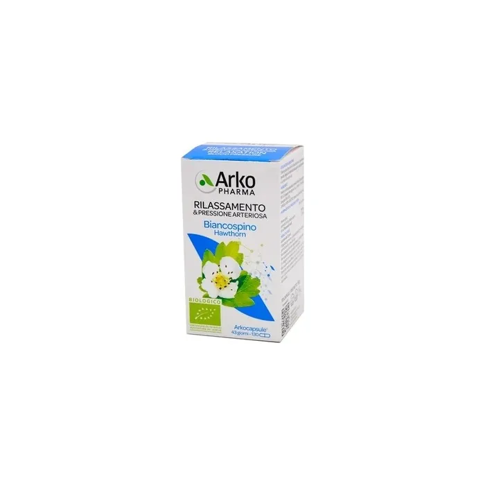 Arkopharma Relaxation Hawthorn Blood Pressure 130 Capsules