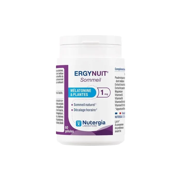Nutergia Ergynuit Ergystress Sleep 60 Capsules
