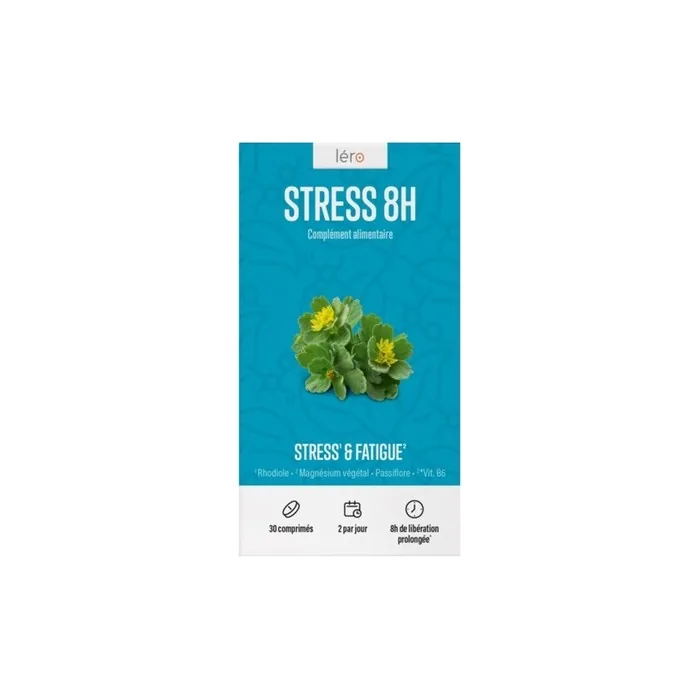 Lero Stress & Fatigue 8-Hour Food Supplement 30 Tablets