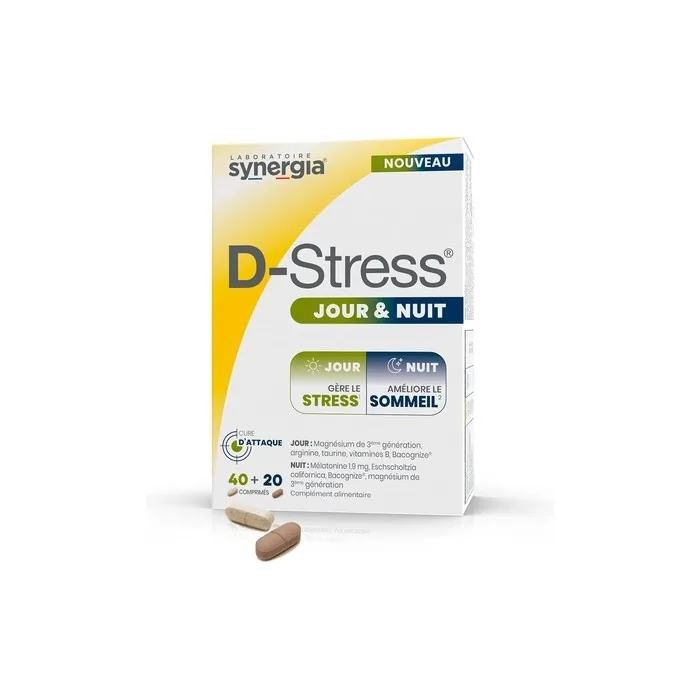 D-Stress Day & Night Tablets 40 Day + 20 Night