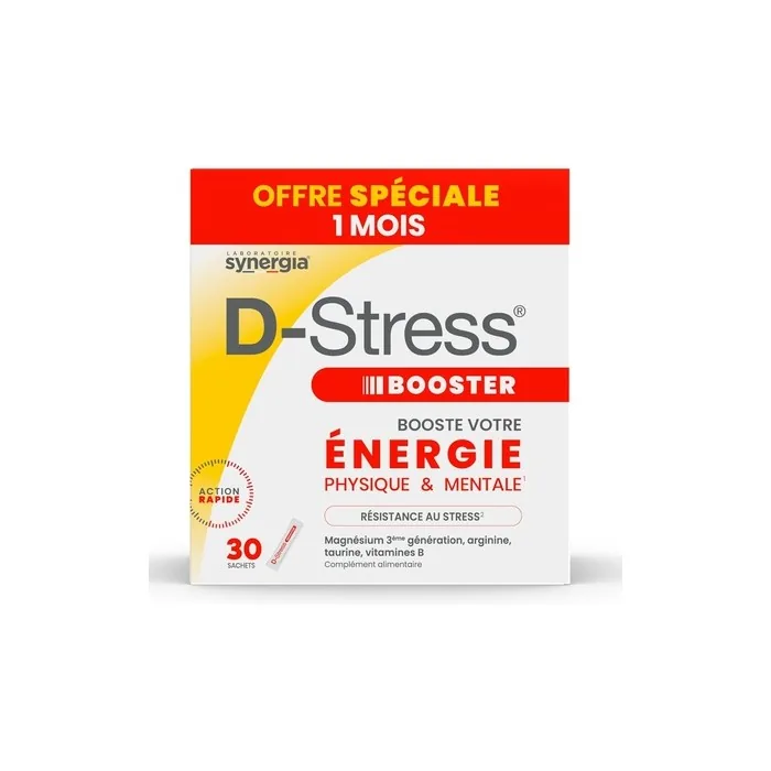 D-Stress Booster 30 Sachets 3rd Generation Magnesium