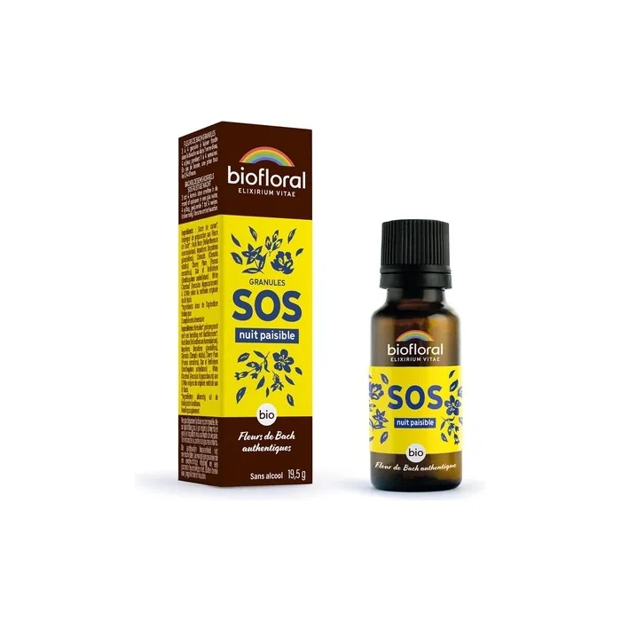 Biofloral Sos Peaceful Night Relief Organic Granules 19.5g