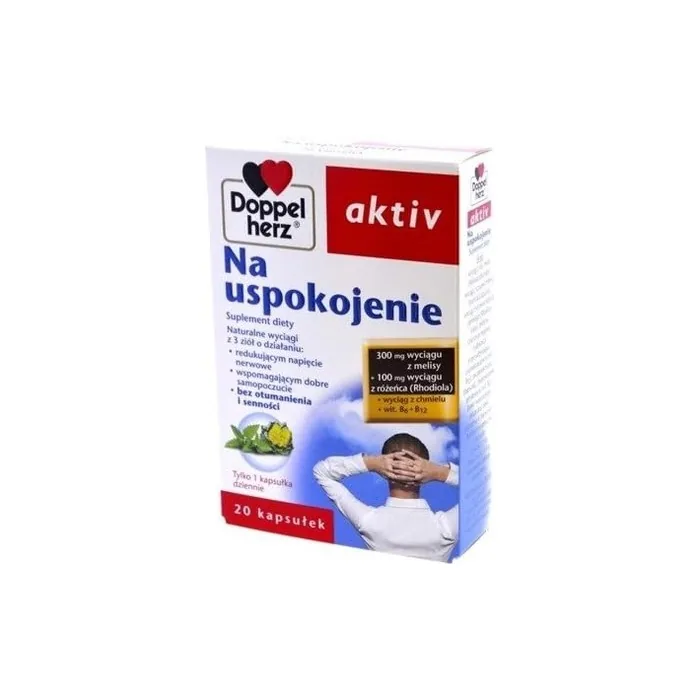 Doppelherz Aktiv Calming Dietary Supplement 20 Capsules