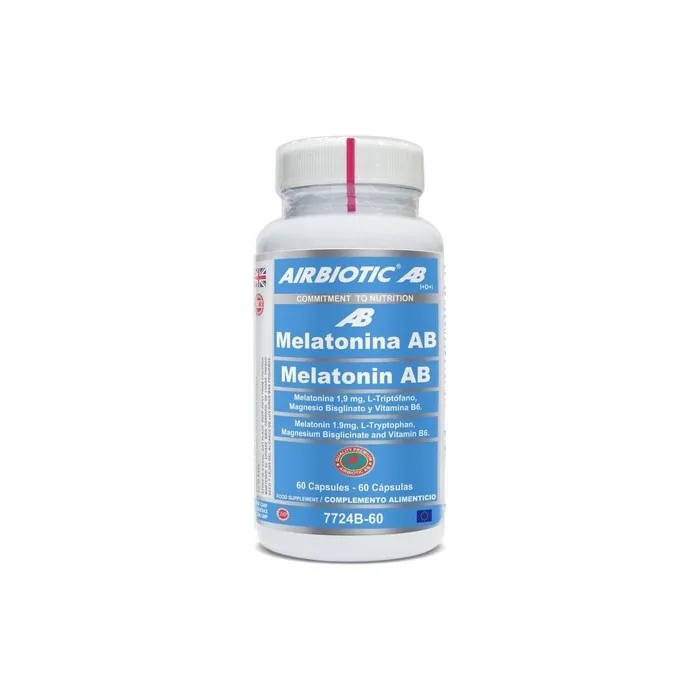 Airbiotic Melatonin Sleep Support 1.9mg 60 Capsules
