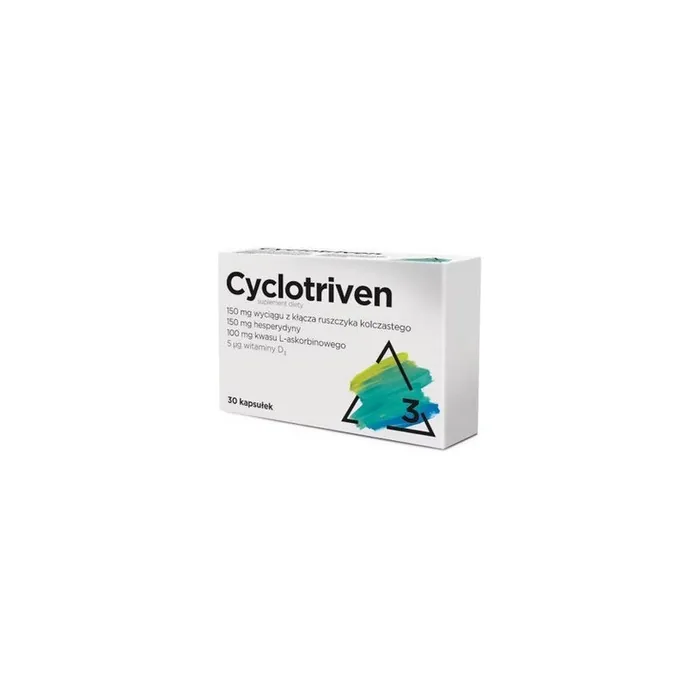 Cyclotriven 30 Capsules For Circulation And Heavy Restless Legs With Hesperidin