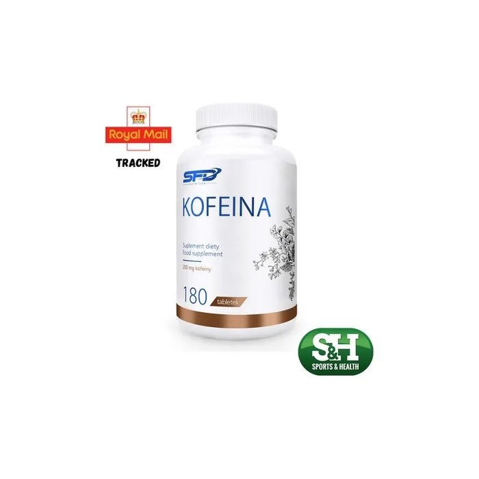 Caffeine 180 Tablets 200mg Rapid Energy Kick 180 Servings Mental Focus