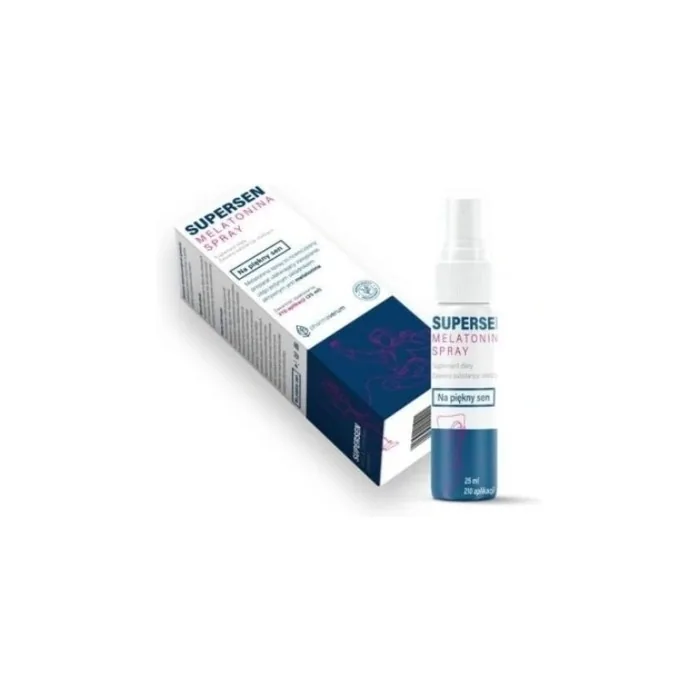 Supersen Natural Melatonin Sleep Aid Spray 30ml For Restful Nights