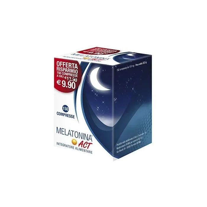 Melatonin Act 150 Tablets 1mg