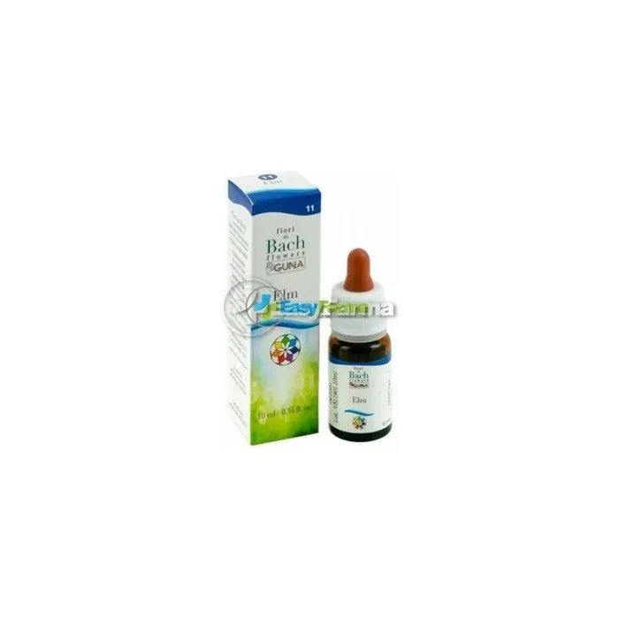 Guna Bach Flower Remedies Elm For When Overwhelmed By Excess Responsibility Oral Drops 10 Milliliters
