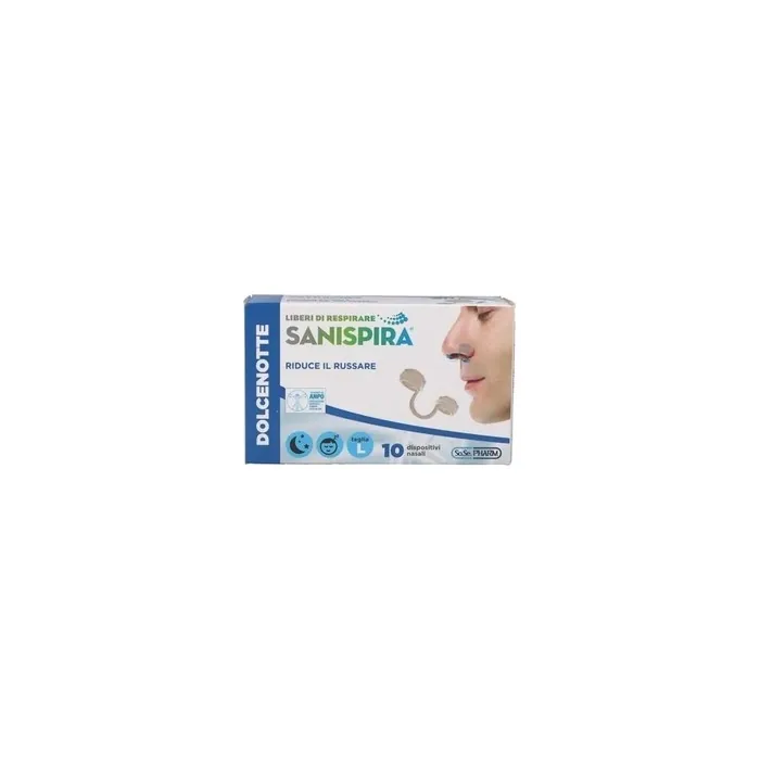 Polifarma Benessere Sanispira Dolce Notte Size L 10 Pieces