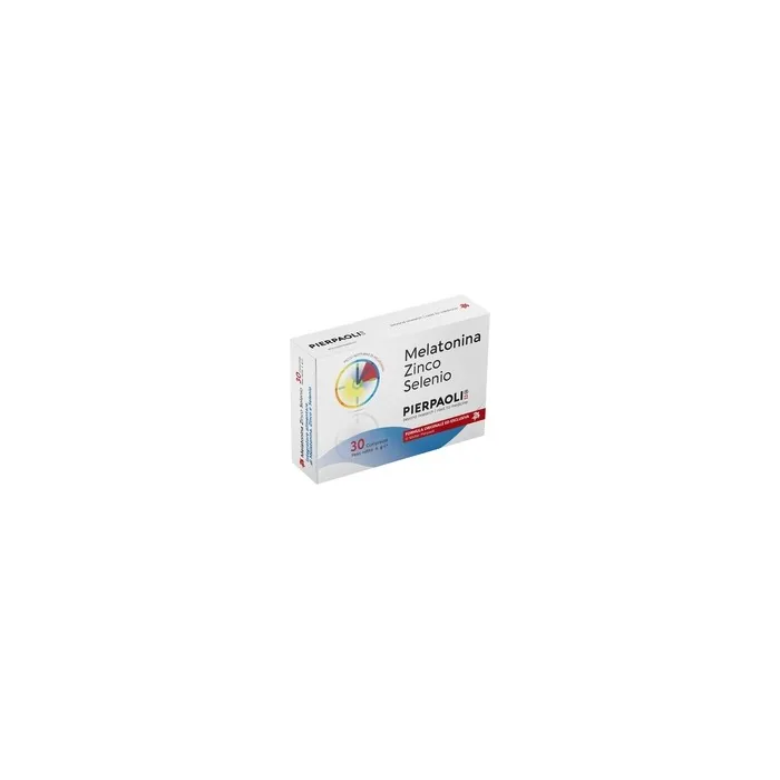 Pierpaoli Exelyas Srl Melatonin Zinc Selenium 30 Tablets