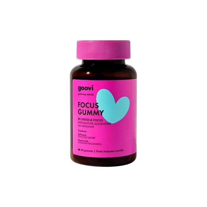 Goovi Focus Gummy Food Supplement for Relaxation and Promotion
