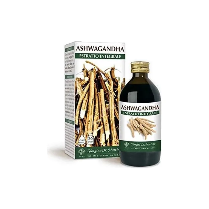 Ashwagandha Integral Extract 200ml Alcohol Liquid - Dr. Giorgini