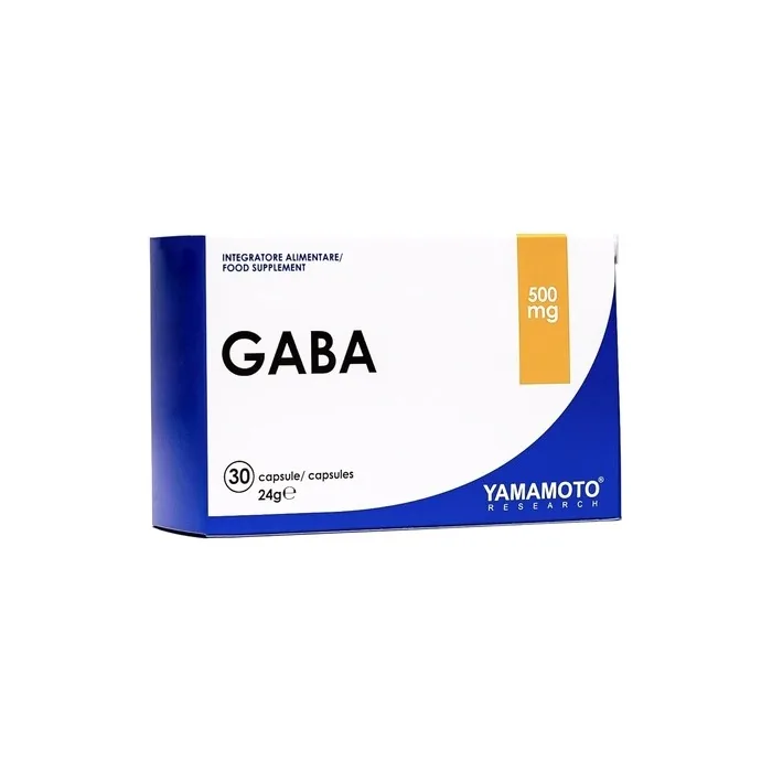 Yamamoto Research GABA 30 Capsules - Promotes Sleep and Relaxation