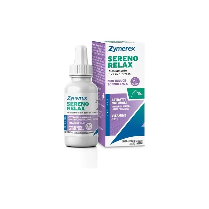 Zymerex Sereno Relax Drops 15ml for Mental Wellbeing and Relaxation