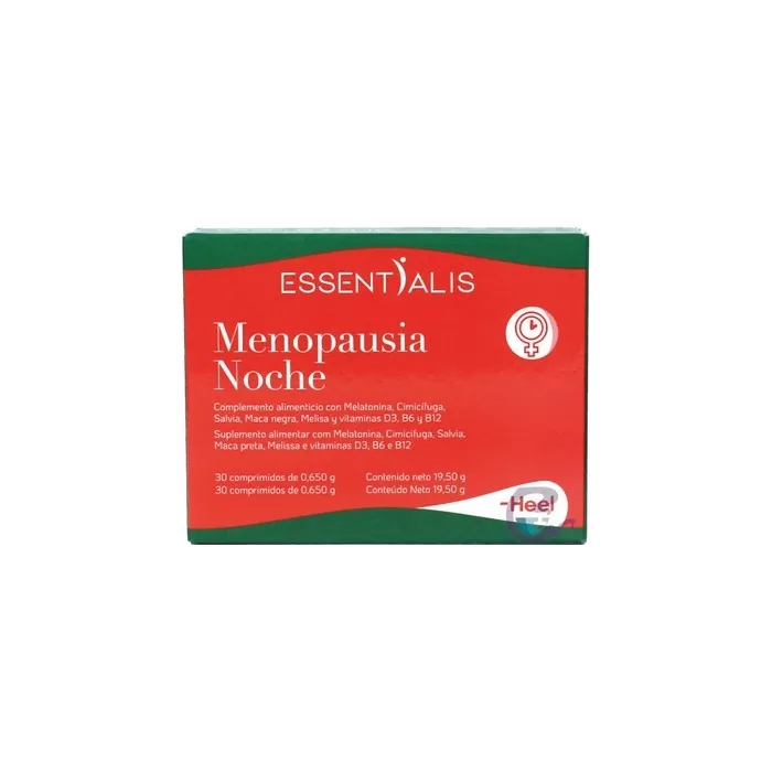 Heel Essentialis Heel Menopause Night 30 Tablets