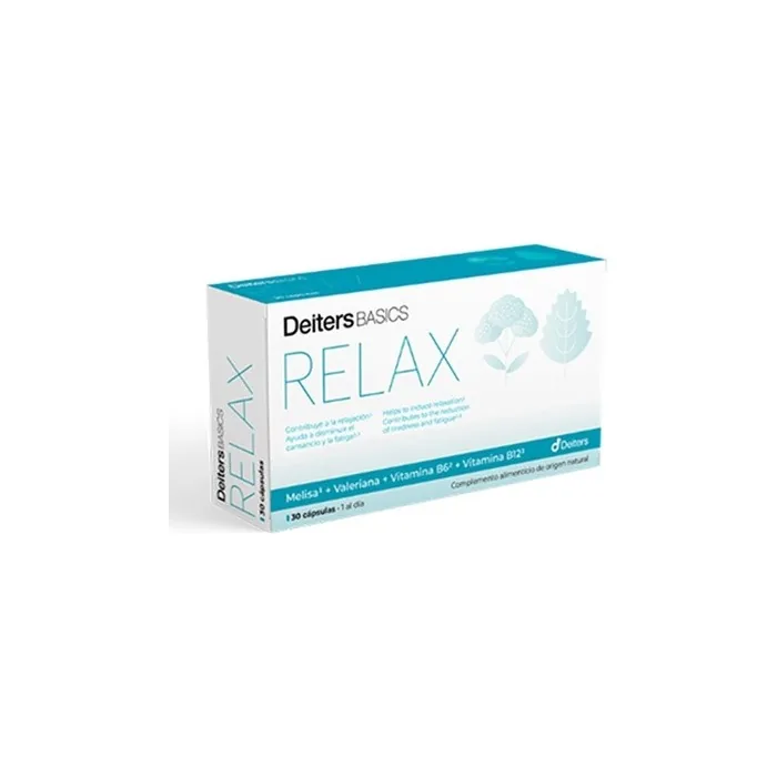 Deiters Deiters Basics Relax 30 Capsules - Dietary Supplement For Relaxation