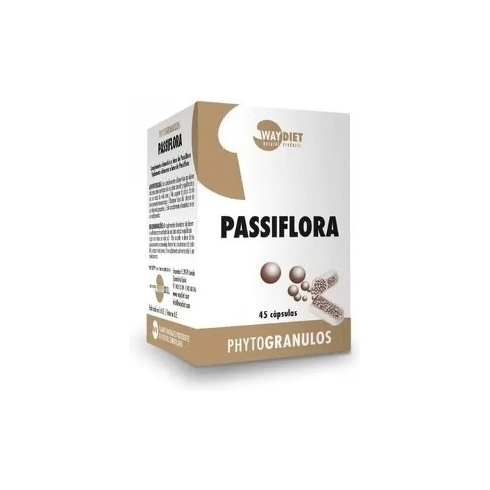 Waydiet Natural Phytogranules Passionflower 45 Capsules