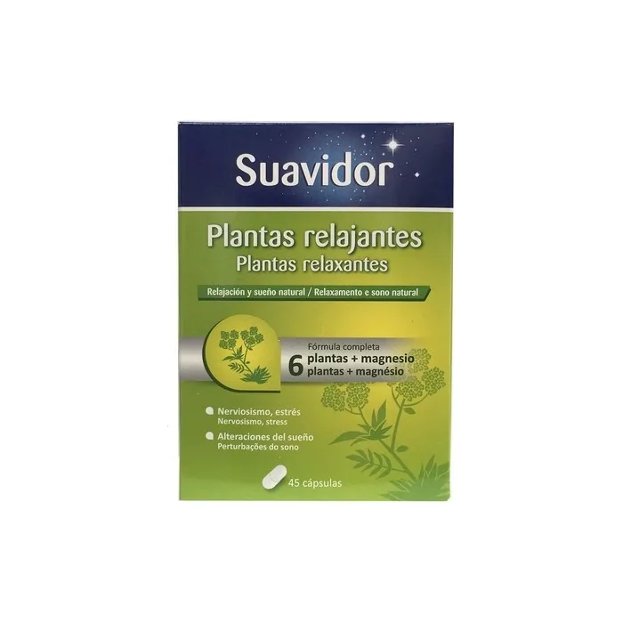 SUAVIDOR Relaxing Plants 45 Capsules