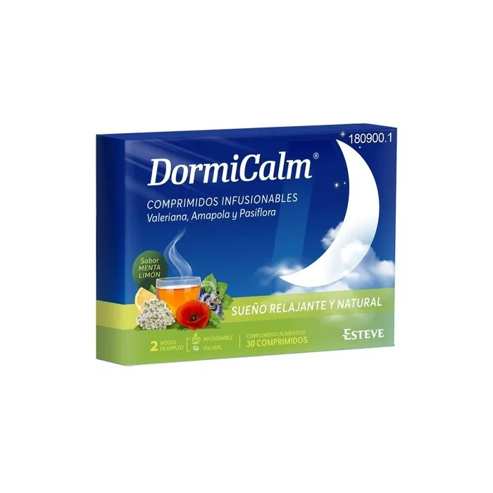 Dormicalm Food Supplement with Valerian, Passionflower, and Poppy