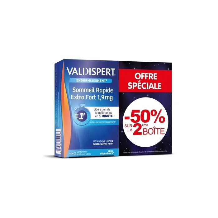 Valdispert Sleep Onset Fast Sleep Extra Strength 1.9mg Supplement
