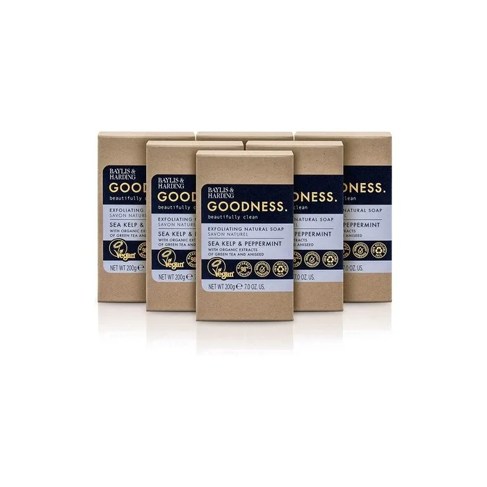 Baylis & Harding Goodness Sea Kelp & Peppermint 200g Soap