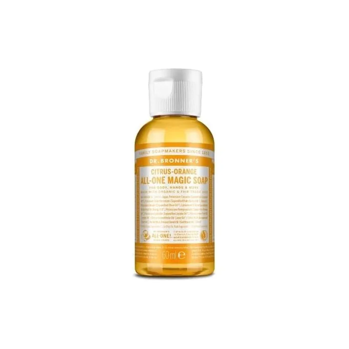 Dr. Bronner's Citrus Liquid Soap 60ml 60g
