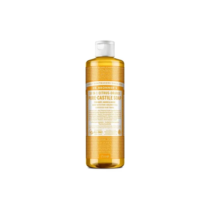 Dr. Bronner's Lemon/Orange Liquid Soap 475ml