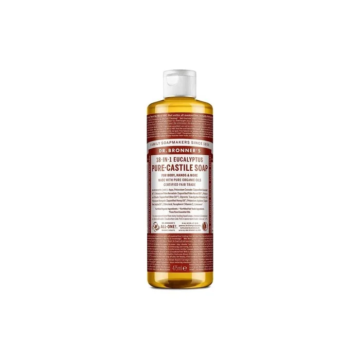 Dr. Bronner's Pure Castile Liquid Soap Eucalyptus 475ml