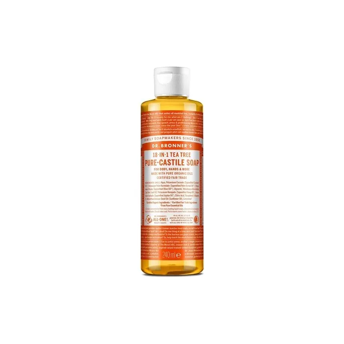 Dr. Bronner's Tea Tree Liquid Soap 240ml