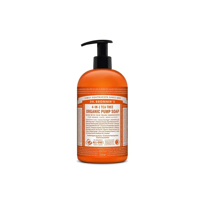 Dr. Bronner's Organic Tea Tree Sugar Soap 355ml