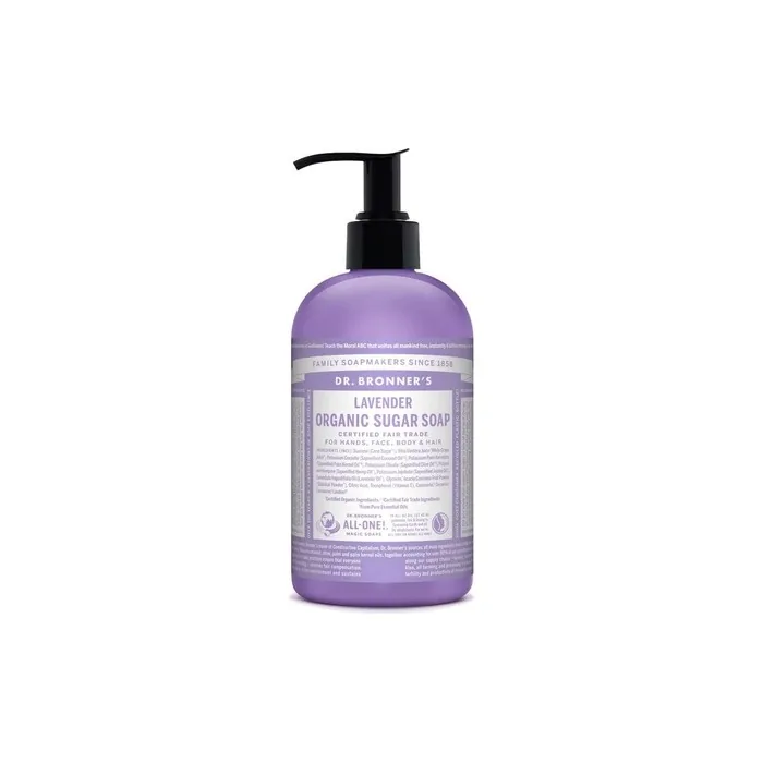 Dr. Bronner's Organic Lavender Sugar Soap 710ml