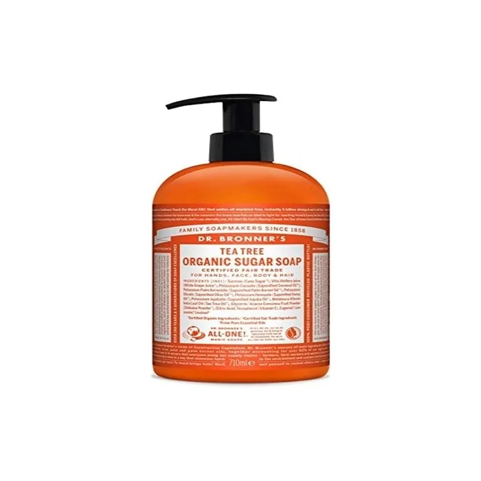 Dr. Bronner's Organic Tea Tree Sugar Soap 710ml