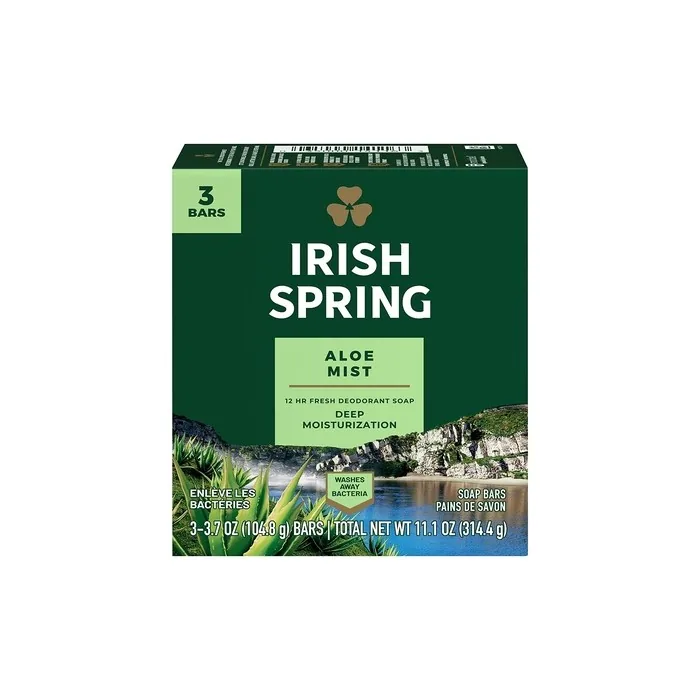 Colgate Pa Irish Spring Deodorant Soap Bar with Aloe 310g