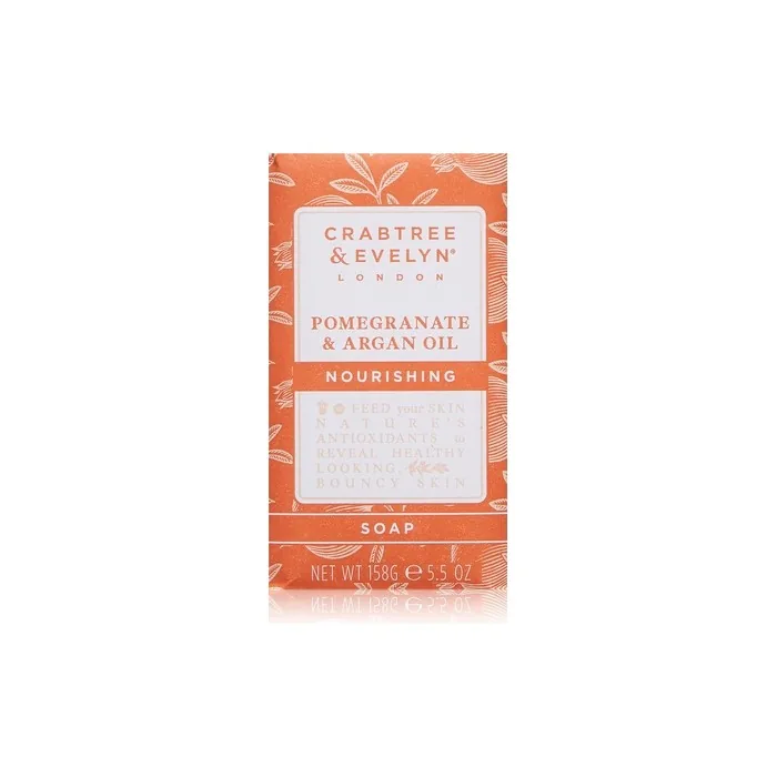 Crabtree & Evelyn Nourishing Soap Pomegranate & Argan Oil 5.5 oz