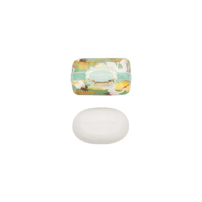 Scented Soap White Crane 150g with Luxury Fragrances of Yuzu Vetiver Mandarina