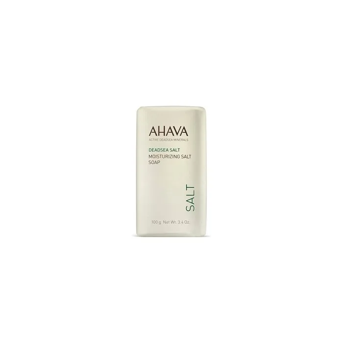 AHAVA Dead Sea Soap Bar for Body and Face Moisturizing Salt 3.4 Ounce