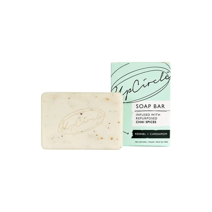 UpCircle Chai Soap Bar 100g Green Fennel and Cardamom