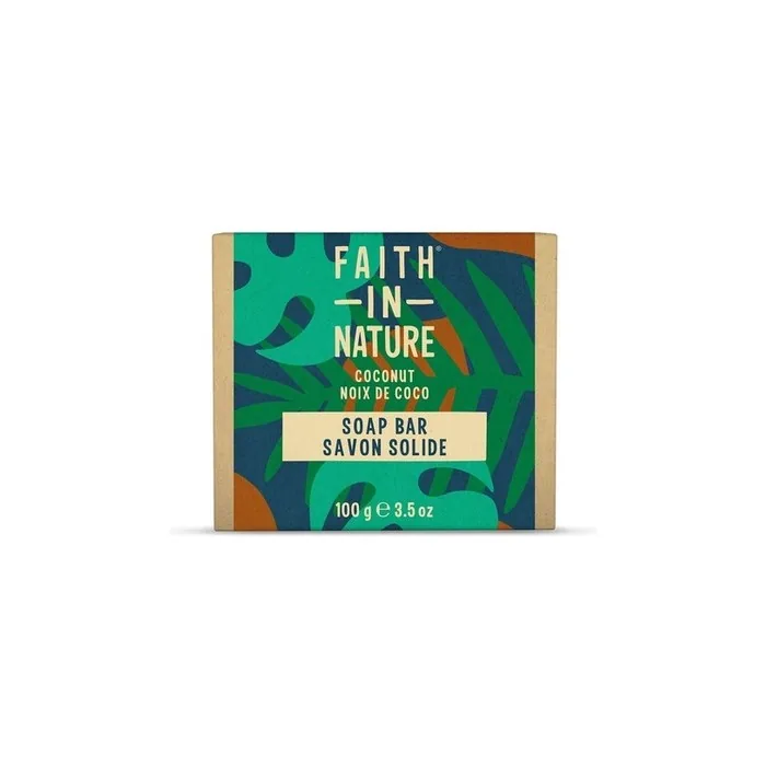 Natural Coconut Soap Vegan and Cruelty-Free Without SLS and Parabens 100g