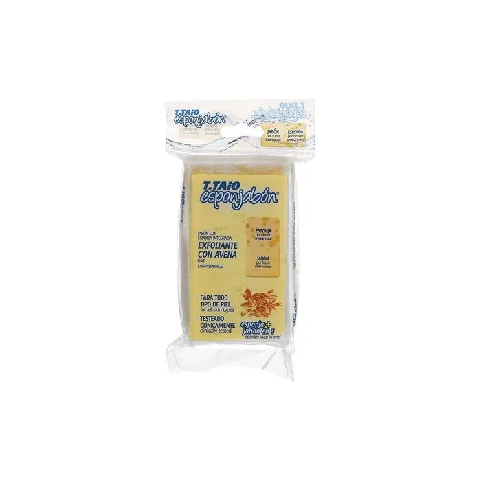T. Taio Oat Soap-Sponge 4.2 oz 120g